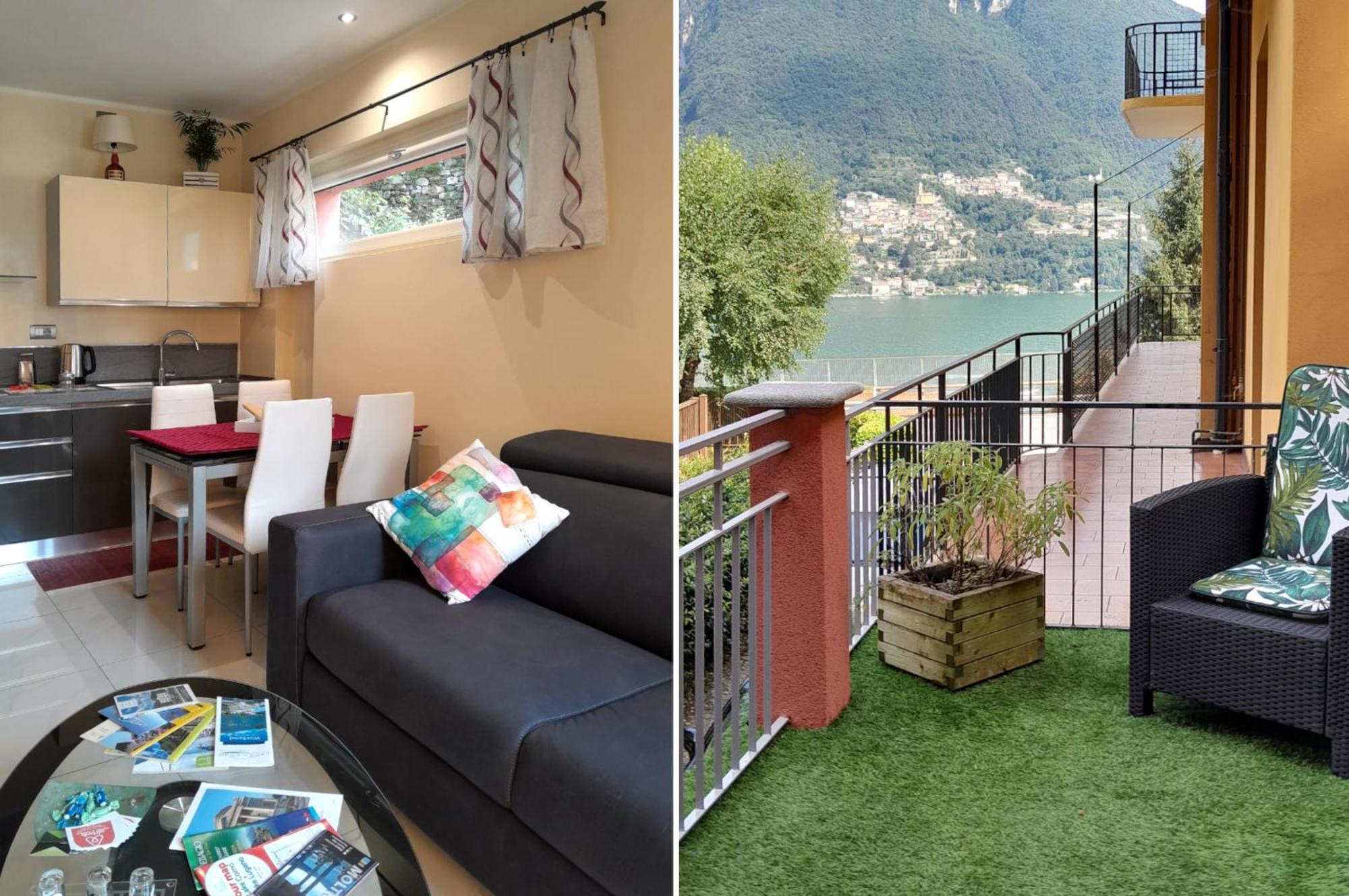 La Casina Apartment Laglio Bagian luar foto